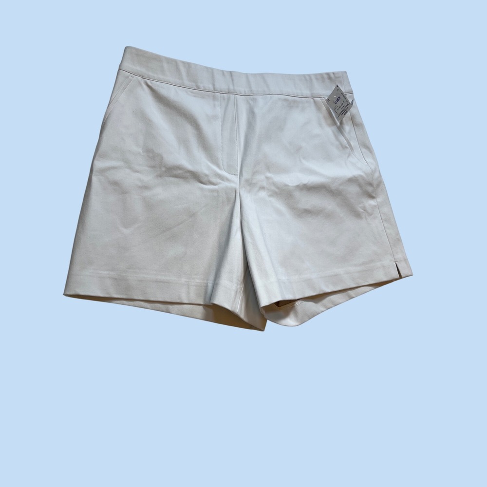 SPANX High Waist Women's Shorts in Light Gray/Tan